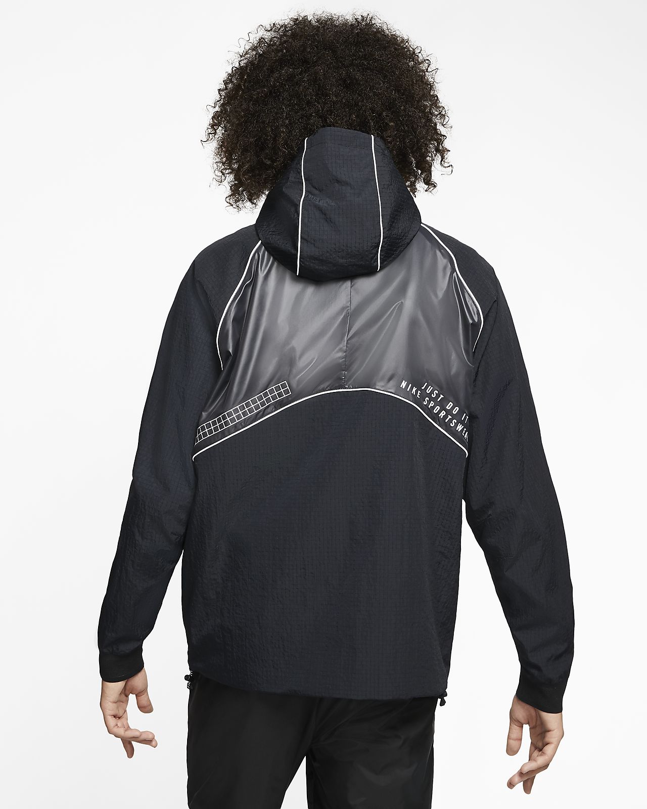 nike just do it woven jacket