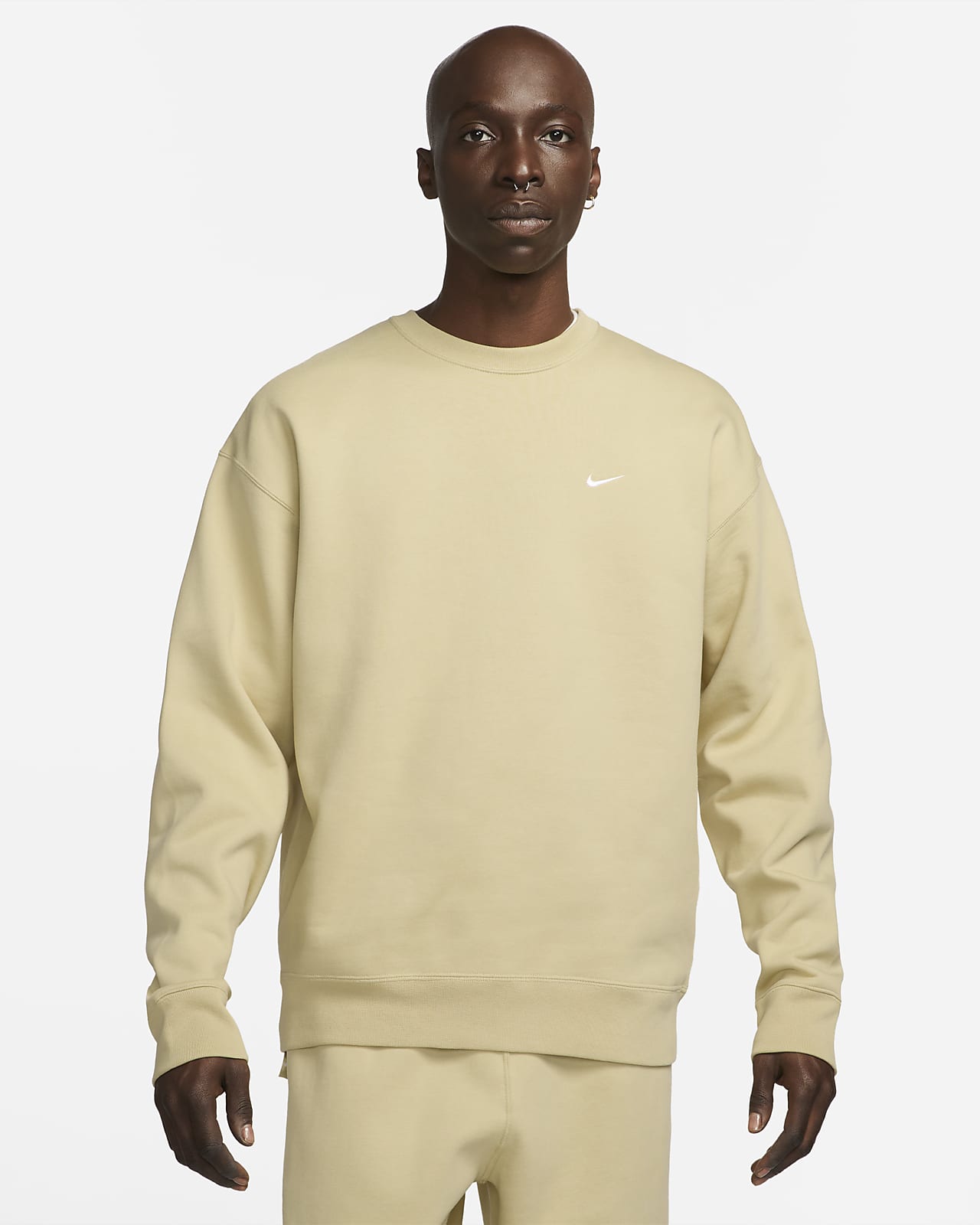 Nike Solo Swoosh Men's Fleece Crew. Nike UK