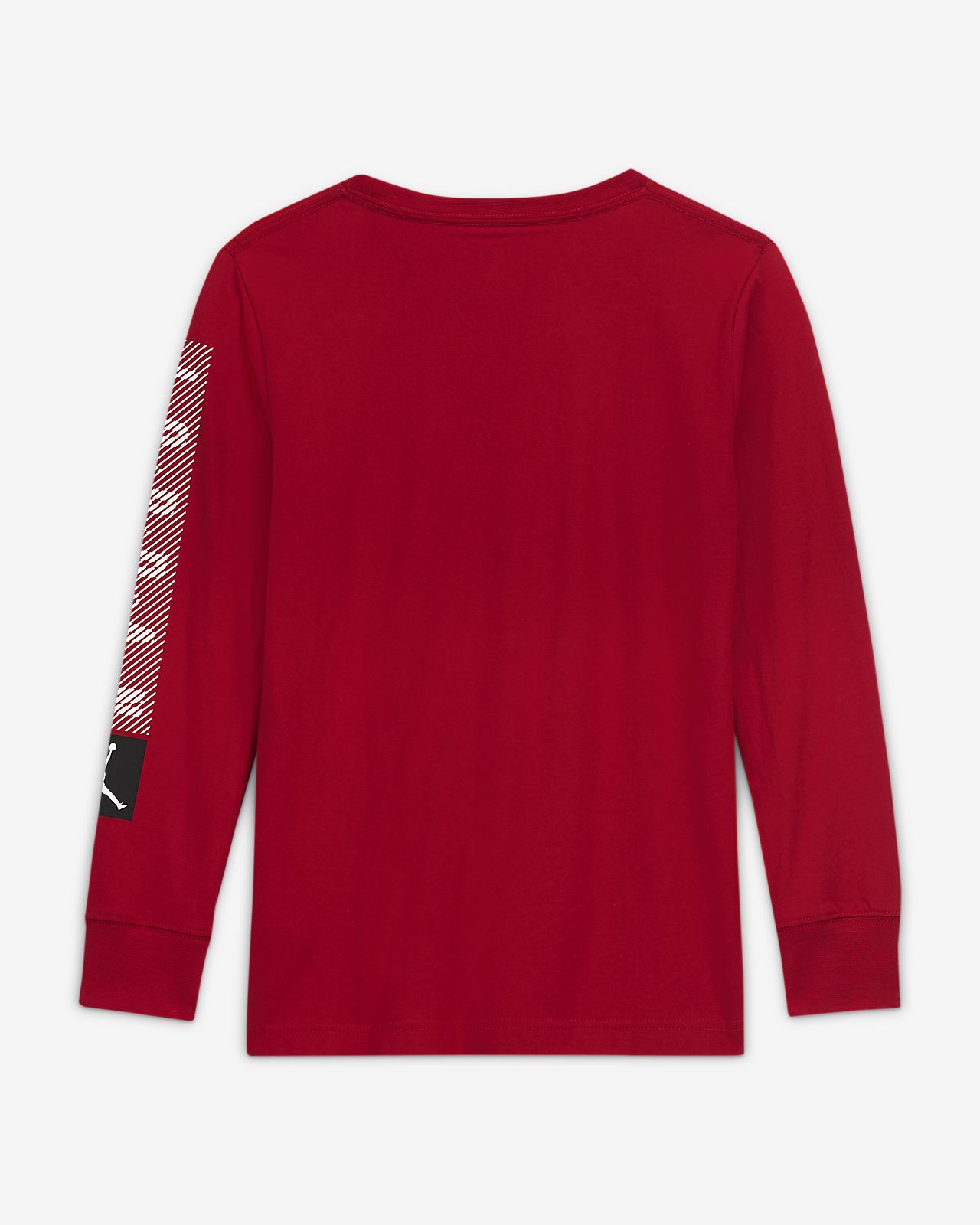 red long sleeve jordan shirt