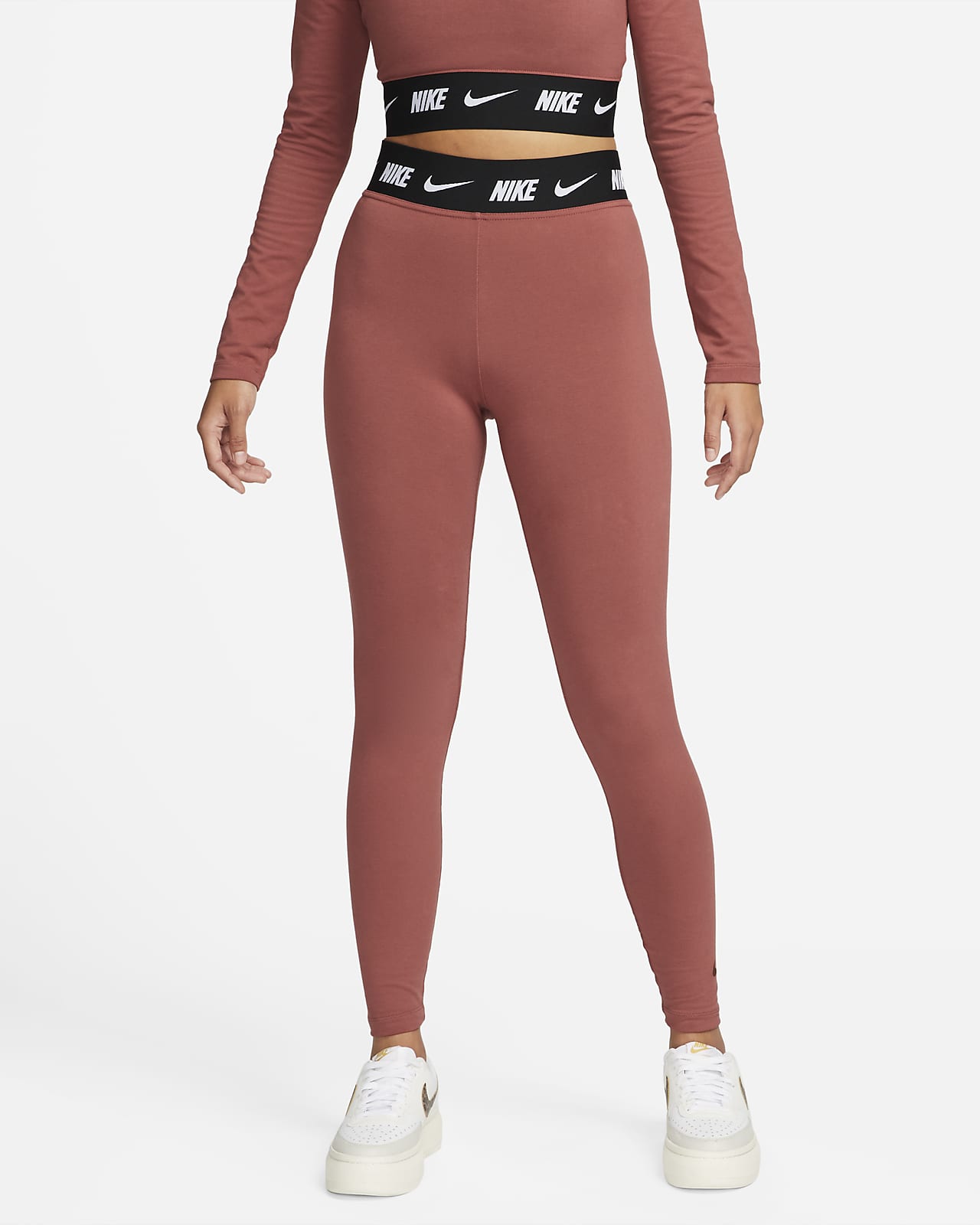 Nike Sportswear Club Womens High Waisted Leggings Nike Pt