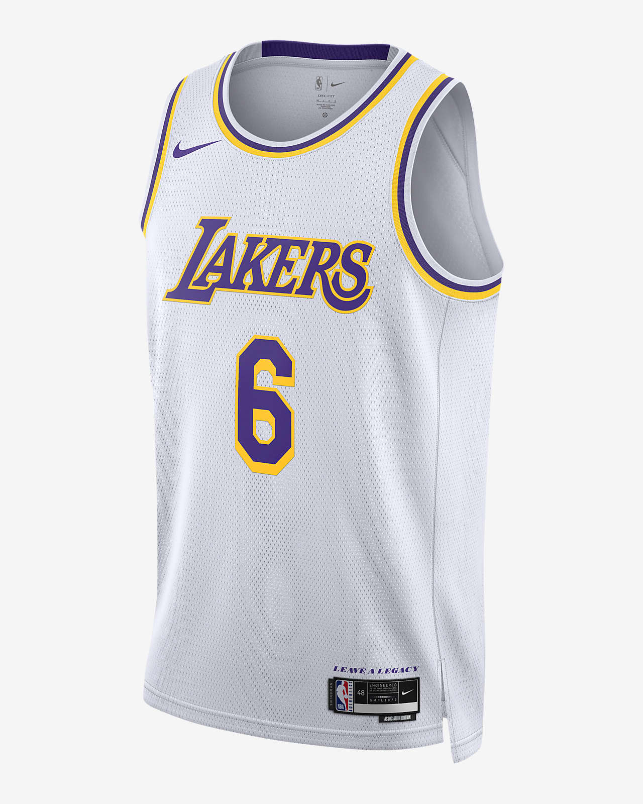 Los Angeles Lakers Association Edition 2022/23 Men's Nike Dri-FIT NBA Swingman Jersey