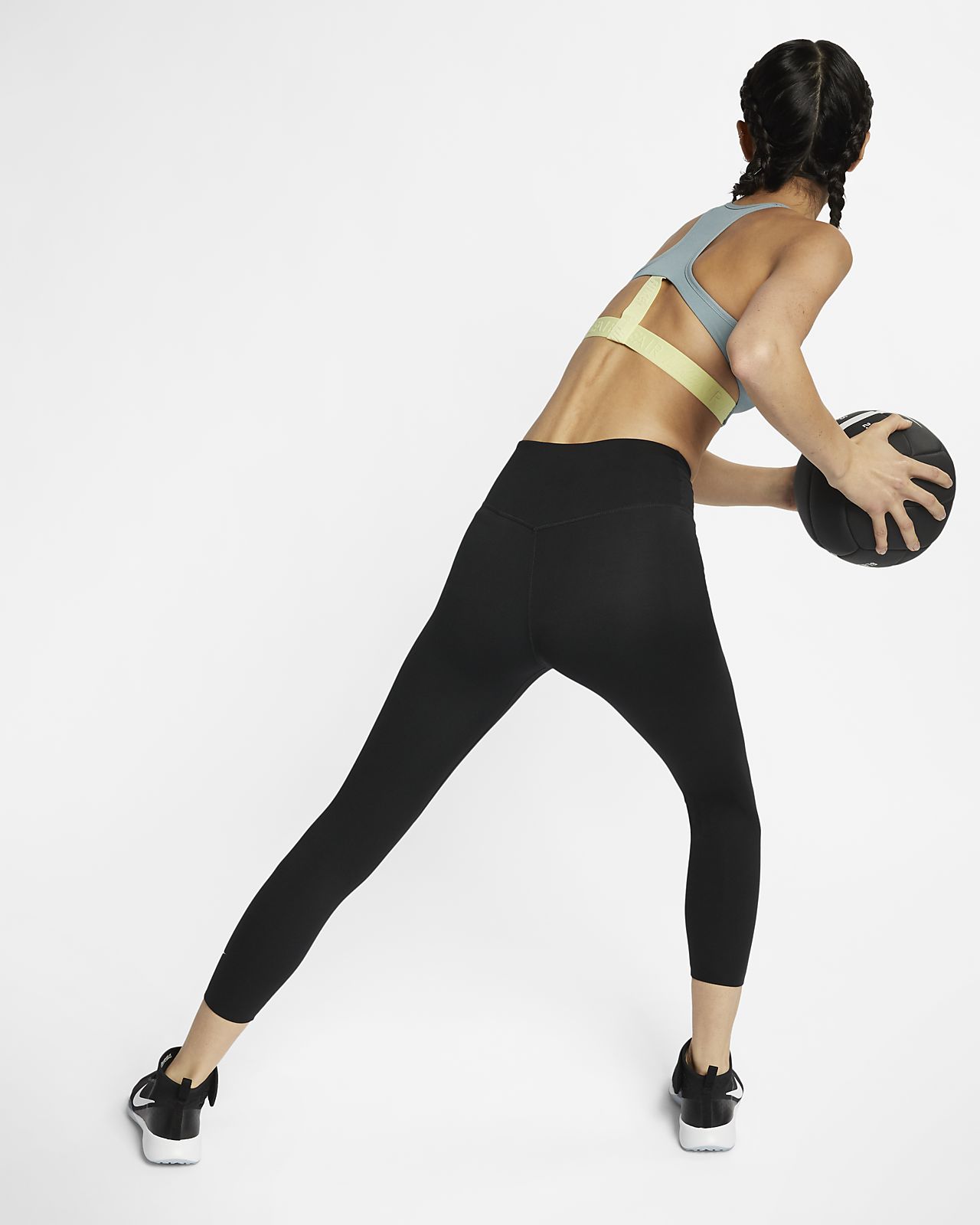 nike one crop tights ladies