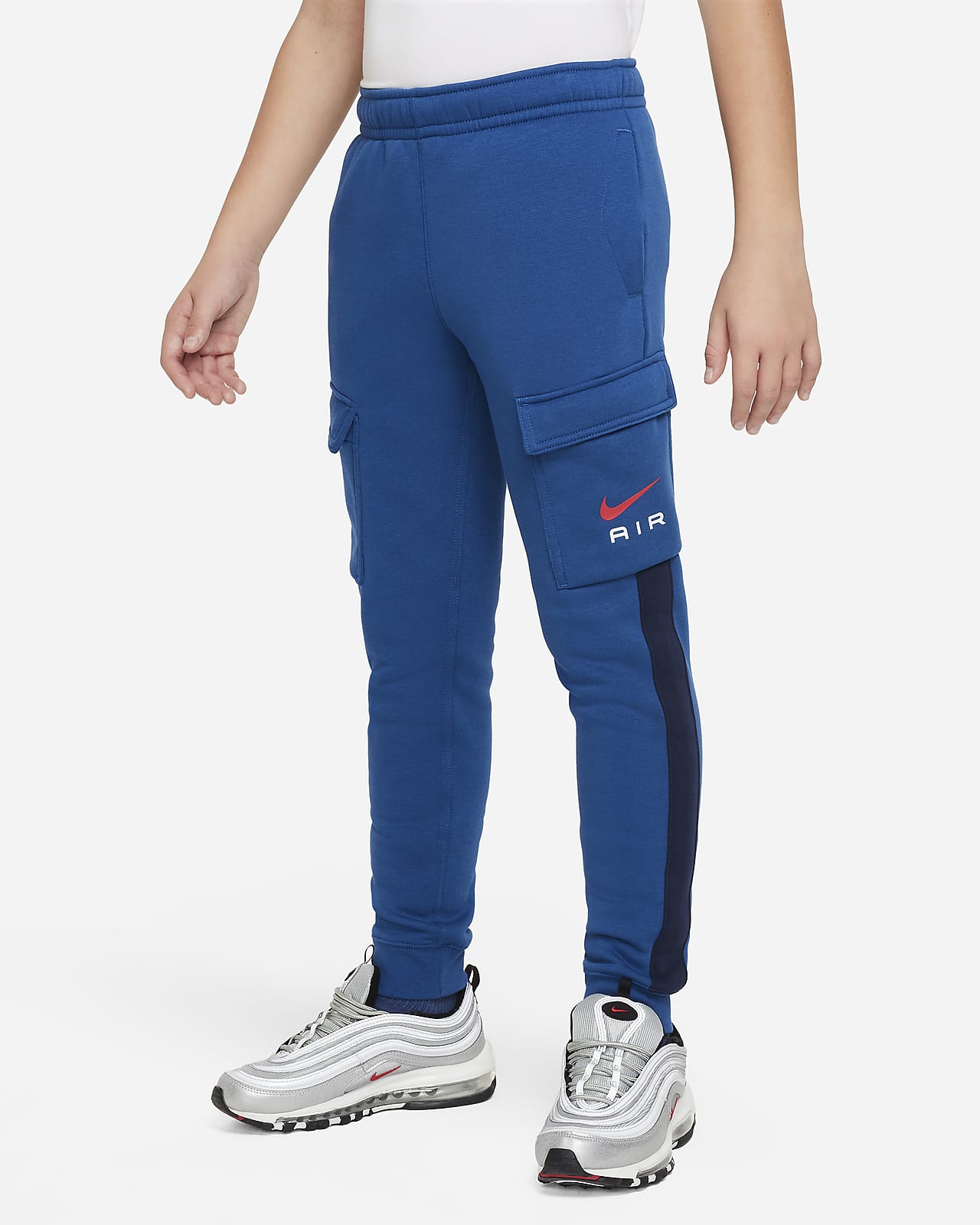 Nike Air Older Kids' Fleece Cargo Trousers