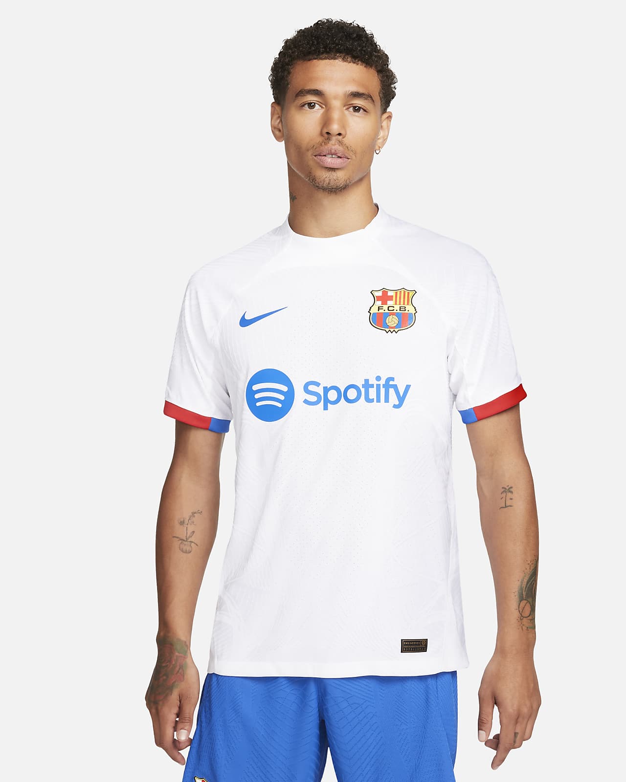 FC Barcelona 2023/24 Match Uit Nike Dri-FIT ADV voetbalshirt voor heren