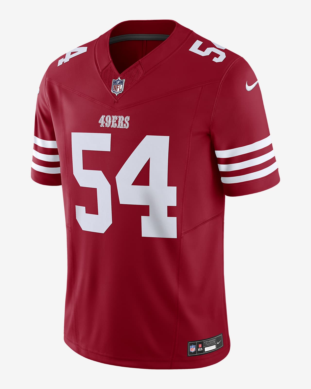 Jersey de fútbol americano Nike Dri-FIT de la NFL Limited para hombre Fred Warner San Francisco 49ers