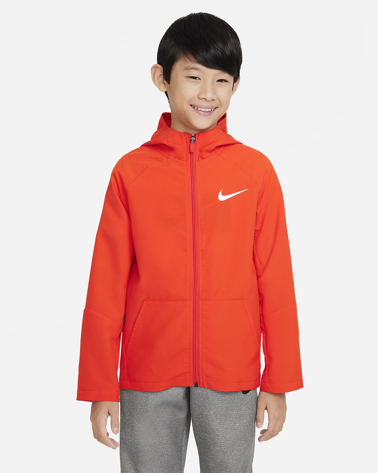 Nike Dri-FIT Older Kids' (Boys') Woven Training Jacket