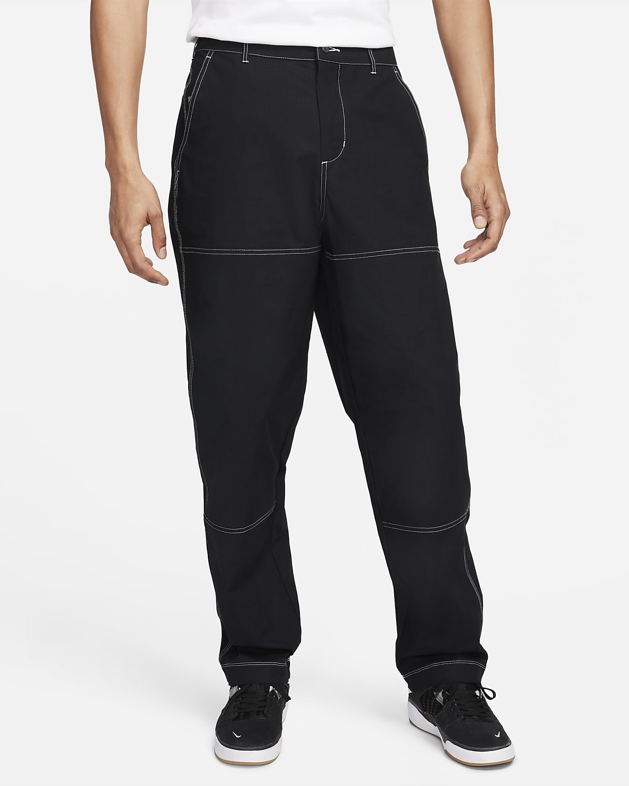 Męskie spodnie z podwójnymi wstawkami na kolanach do skateboardingu Nike SB