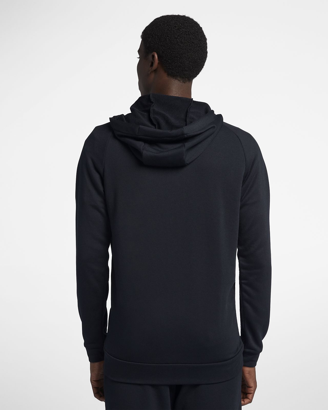 nike training poly full zip hoodie