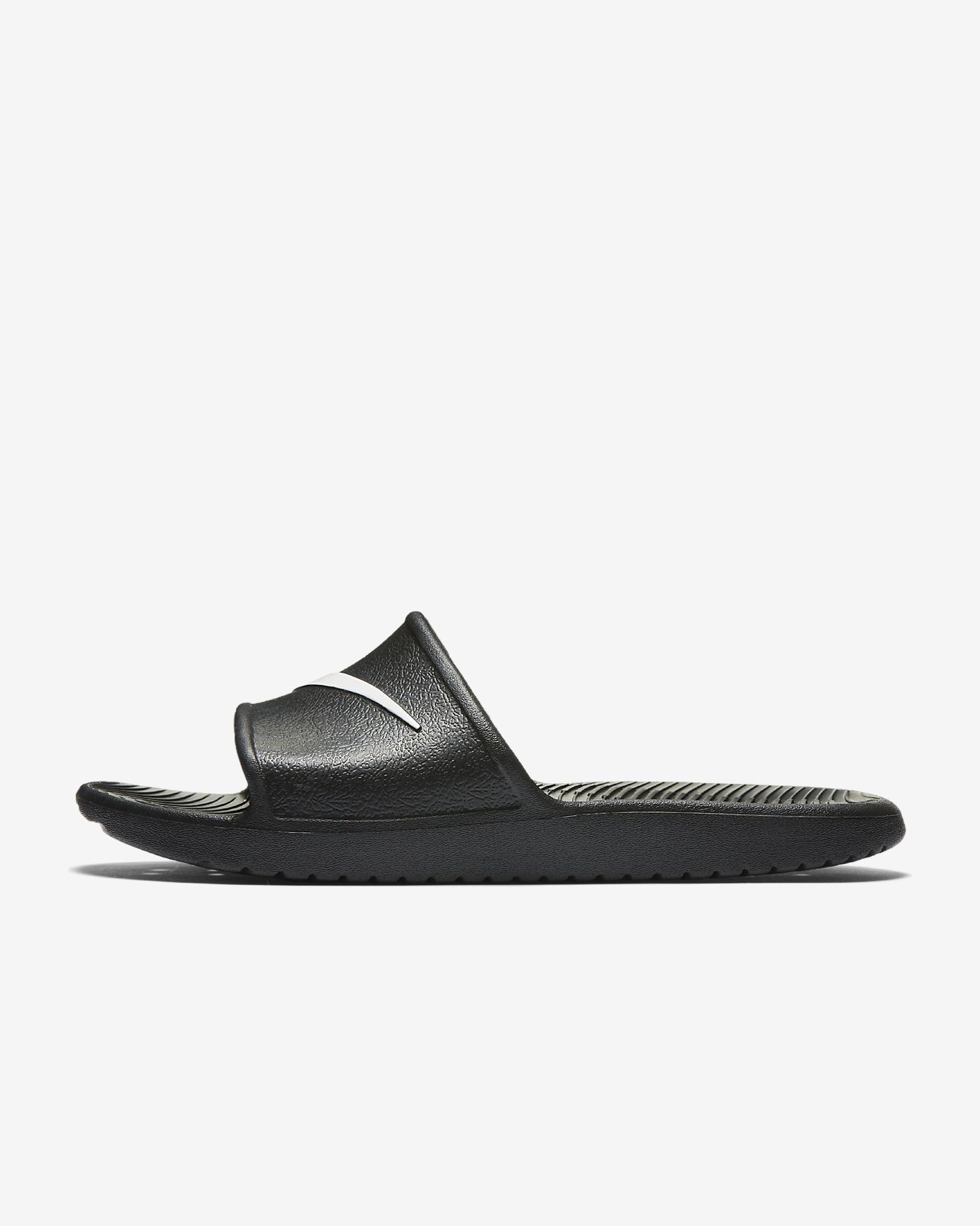 nike kawa shower slide white