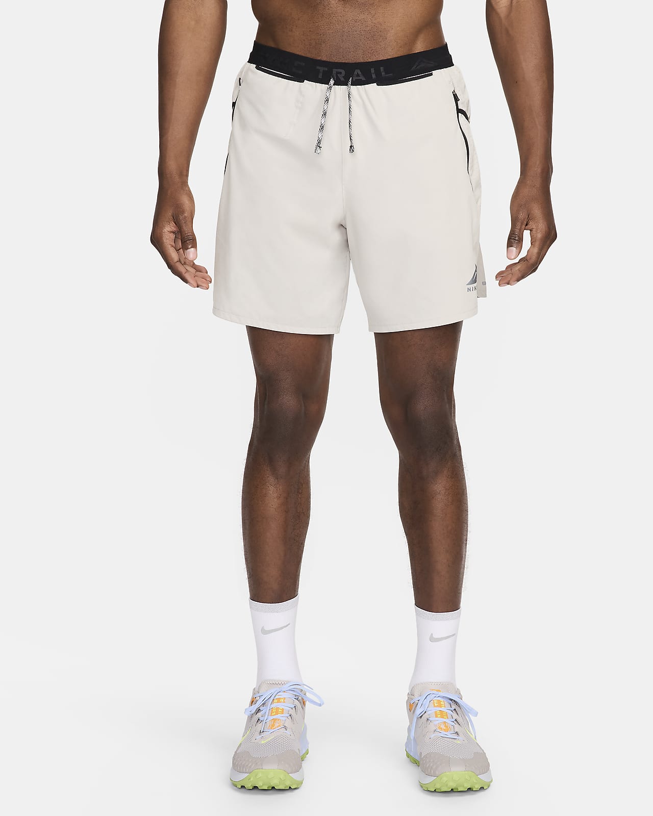 Shorts de running con forro de ropa interior Dri-FIT de 18 cm para hombre Nike Trail Second Sunrise
