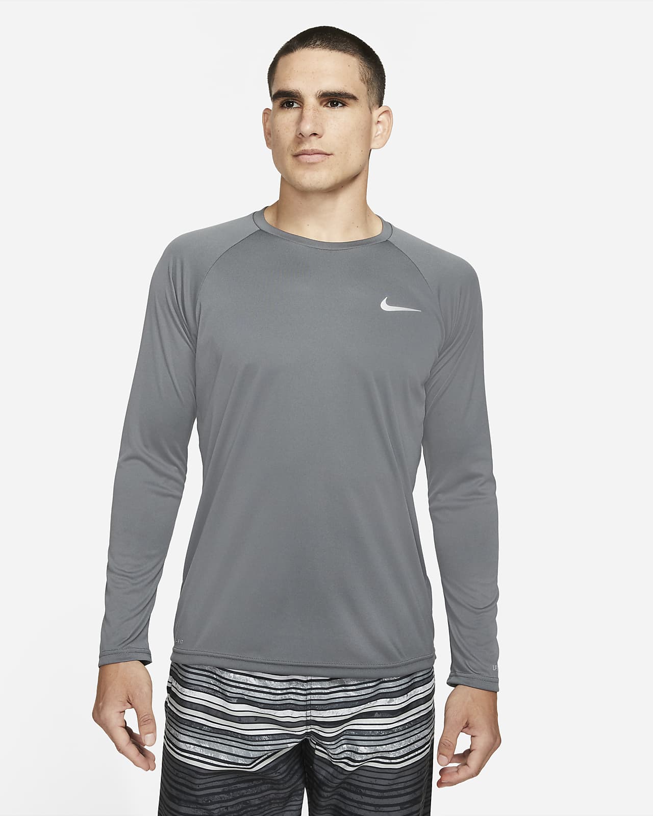 Nike Essential Men's Long-Sleeve Hydroguard Swim Shirt