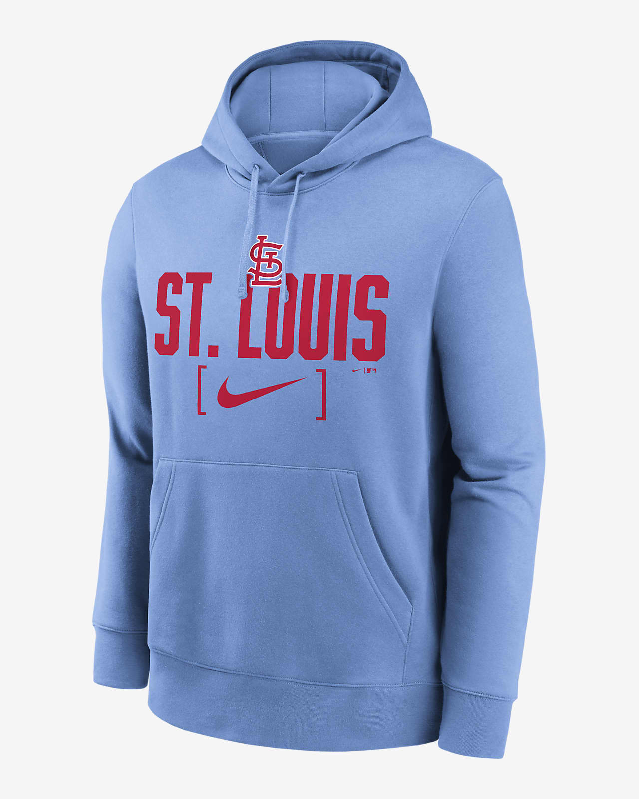 St. Louis Cardinals Club Slack Men's Nike MLB Pullover Hoodie