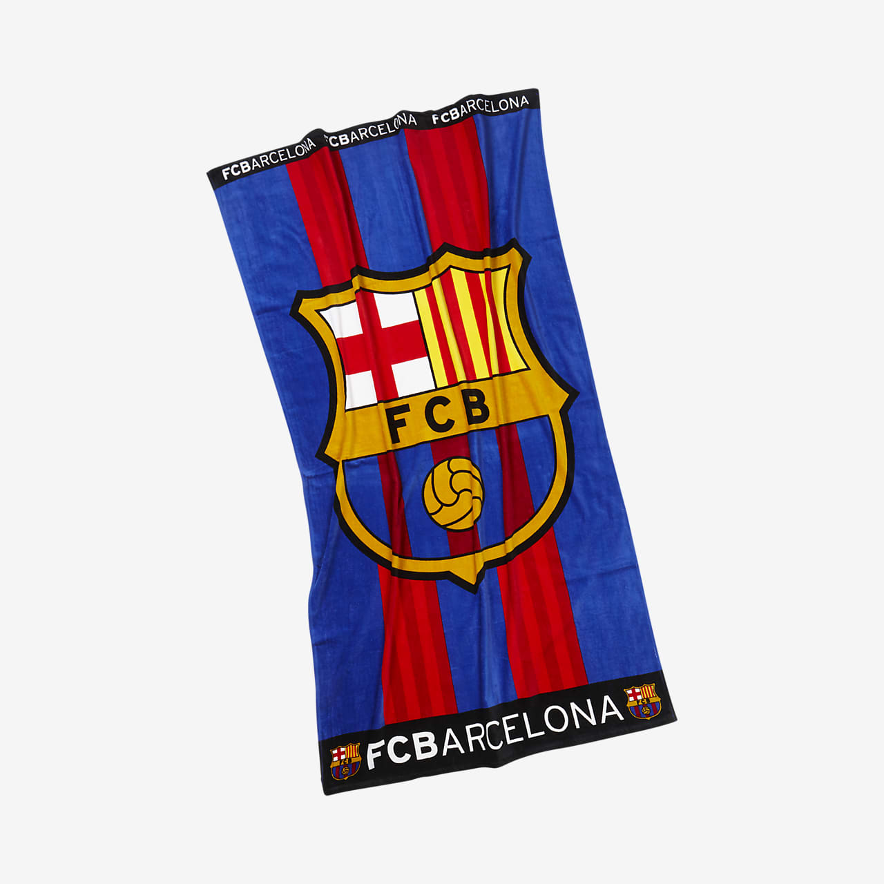 Barcelona Football Club Fade Beach Towel Official FC Barca Sports 70x140 Cotton 