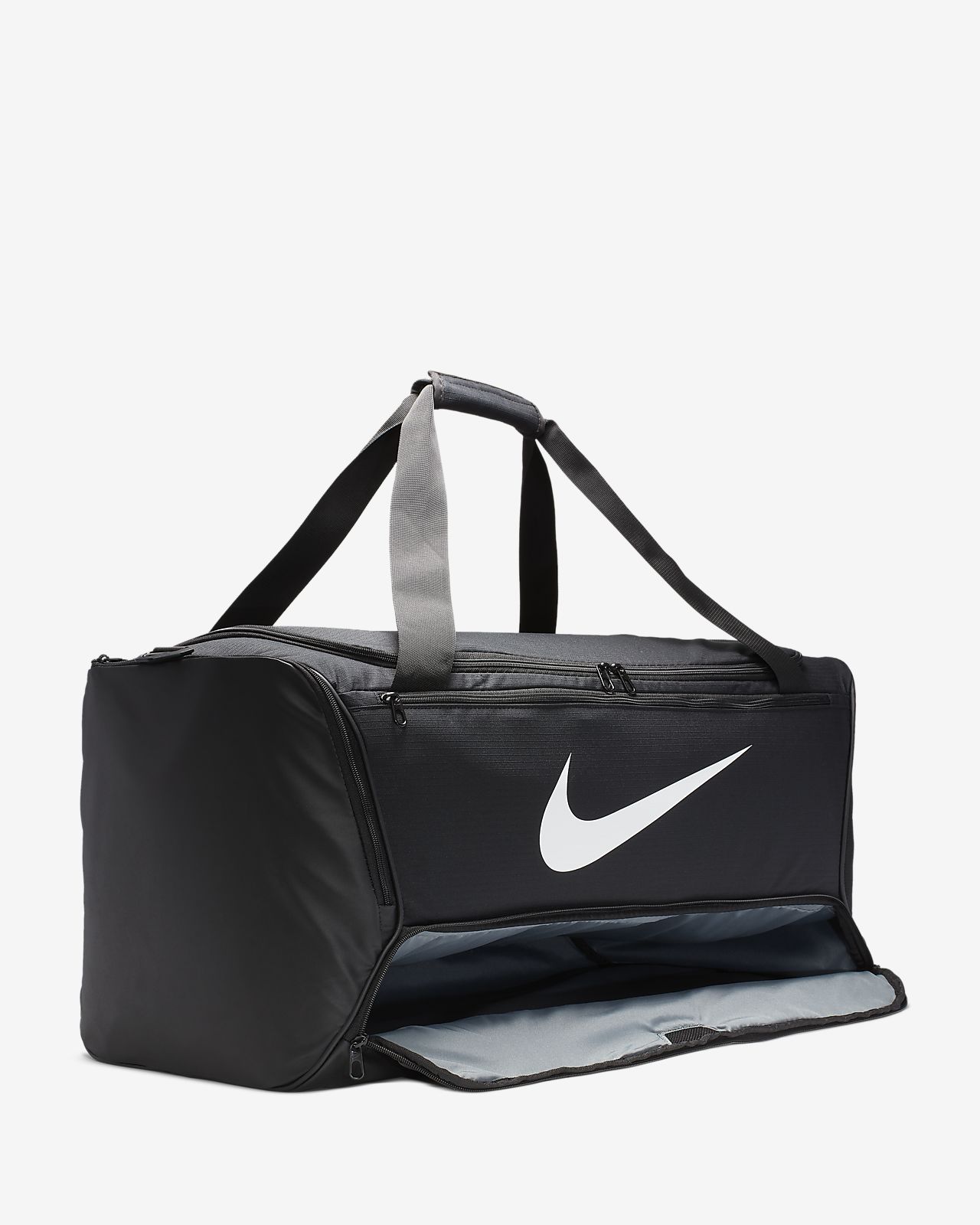 black nike duffel bag large