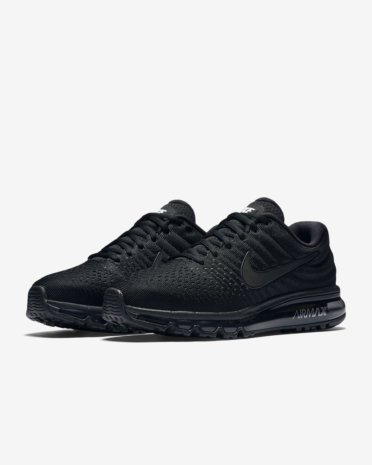 air max 2017 all black leather