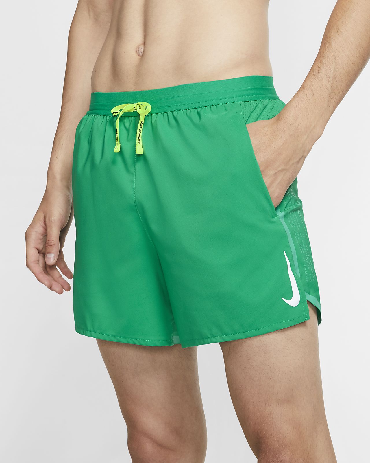 nike running shorts green
