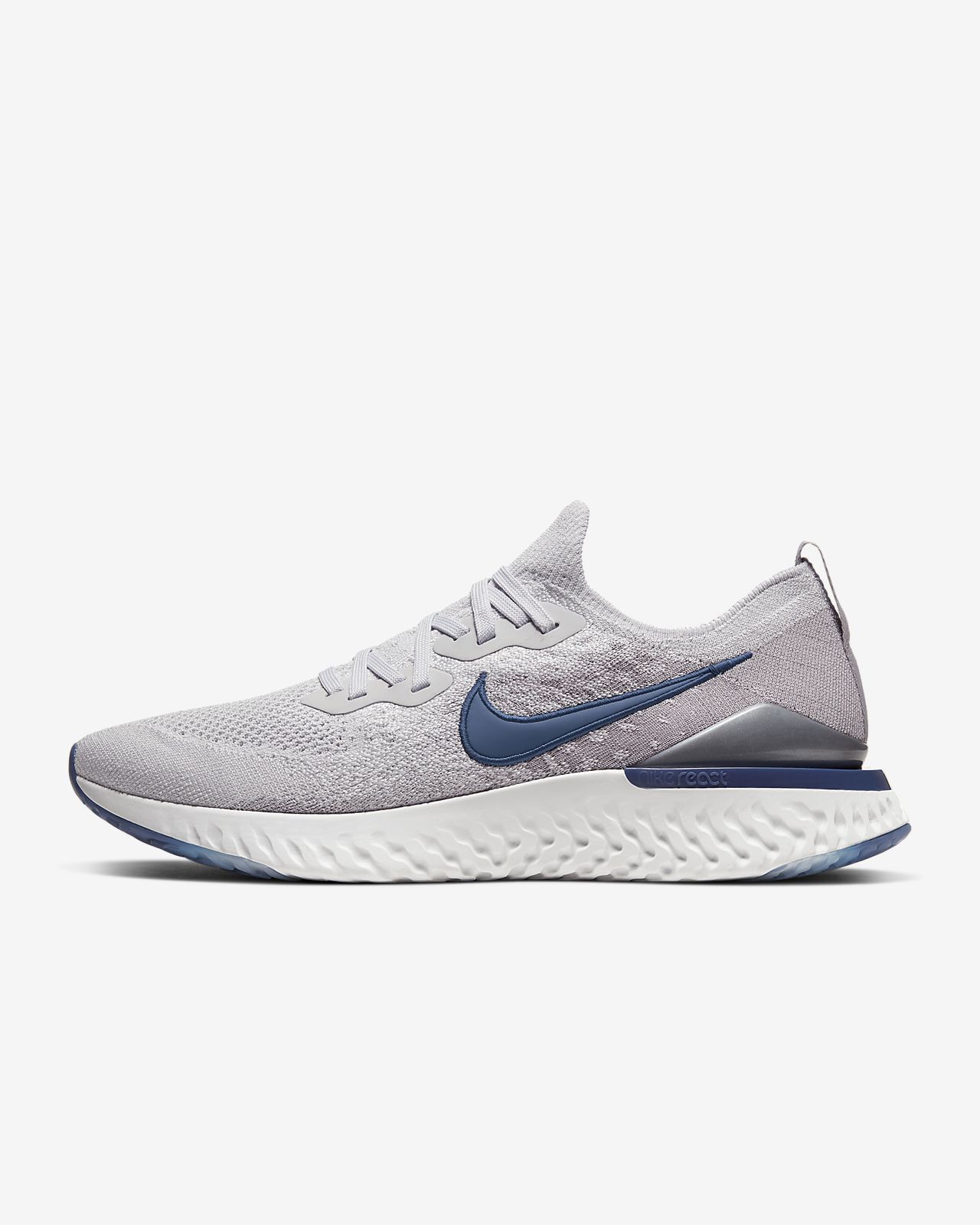 nike epic react flyknit 2 white mens