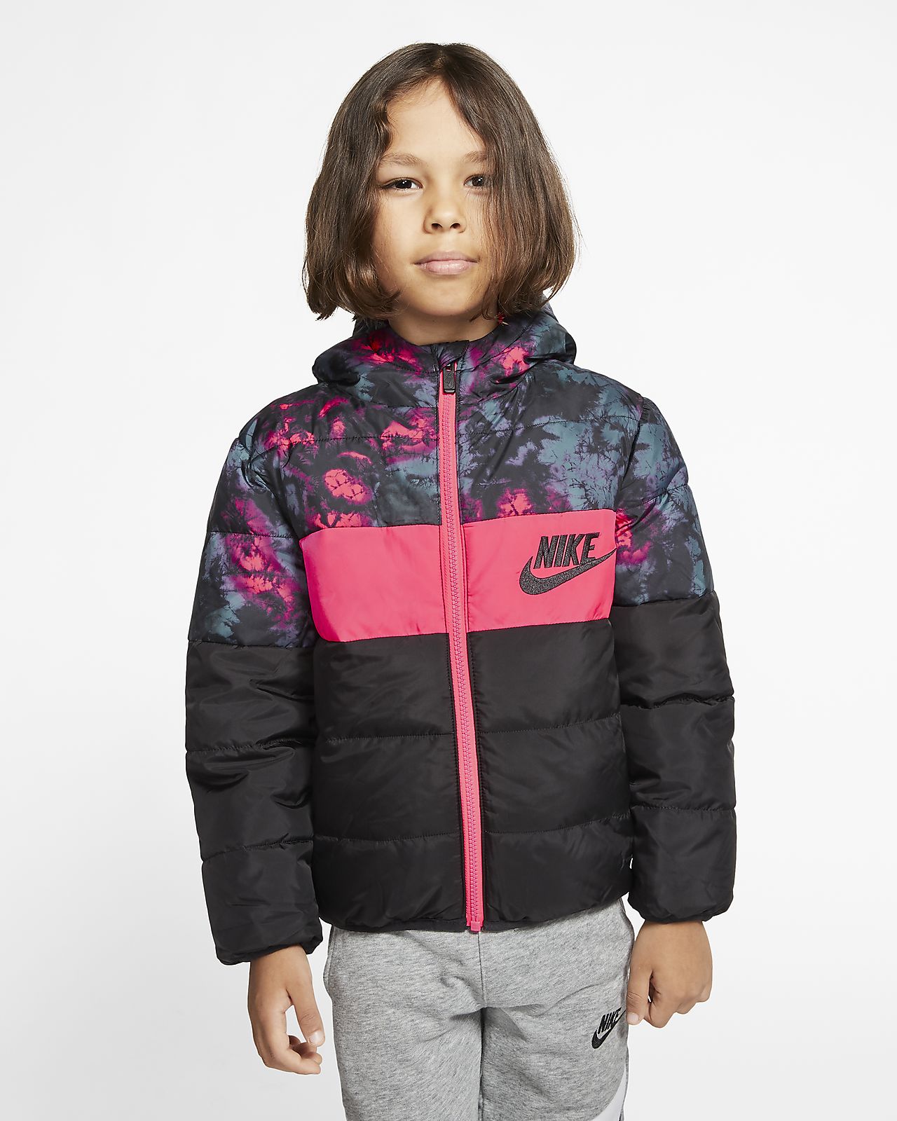 nike girls padded jacket