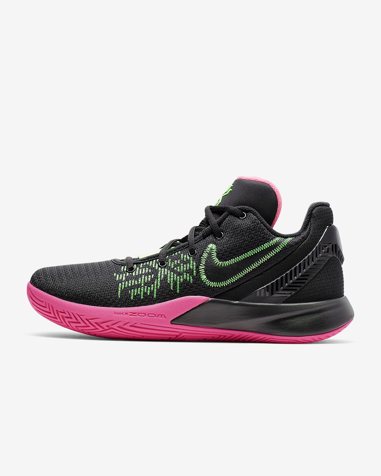 kyrie irving shoes black and pink
