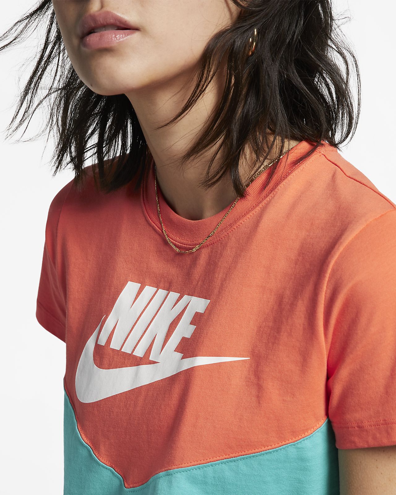 t-shirt femme nike orange t-shirt femme nike orange