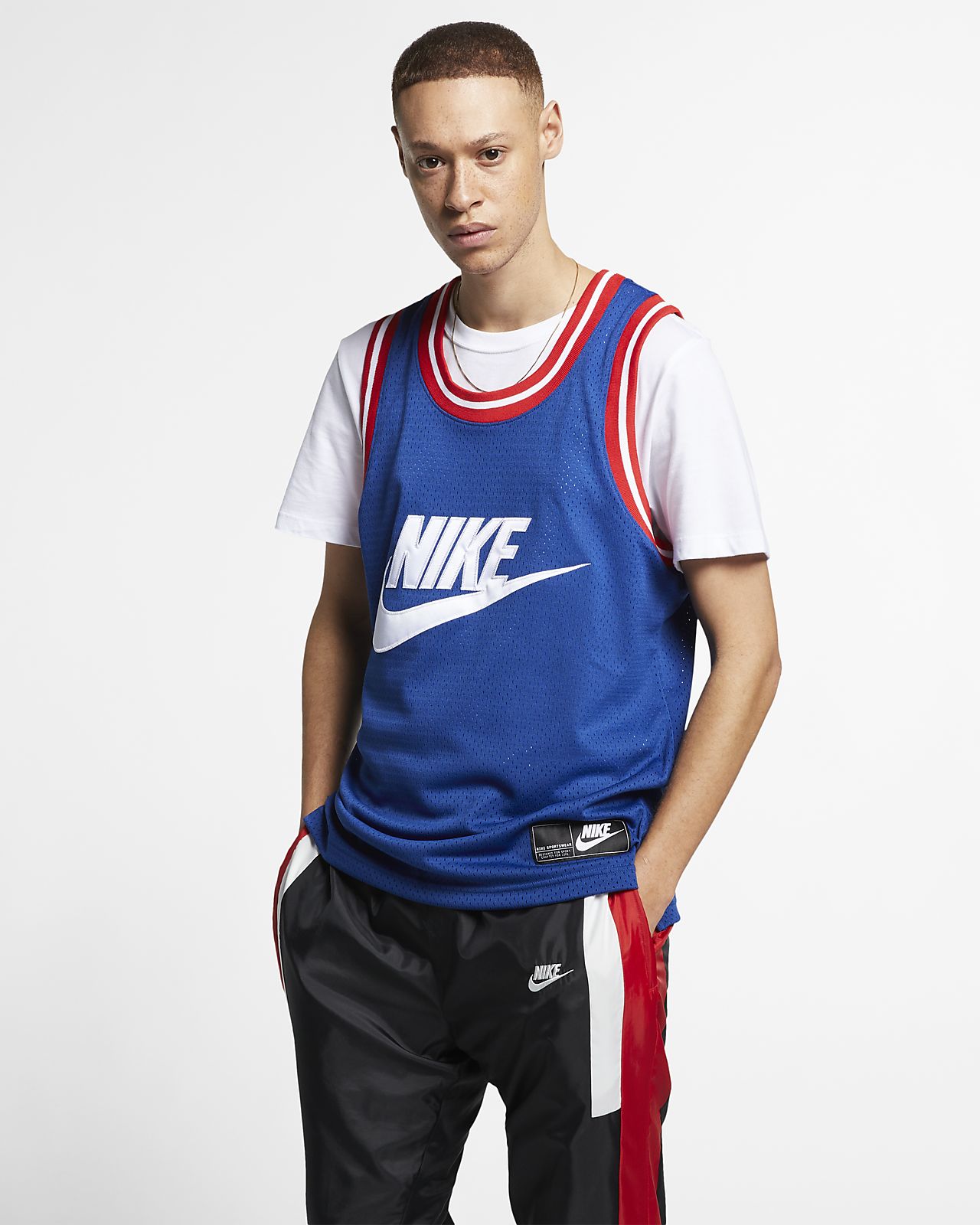 nike sportswear mesh tank