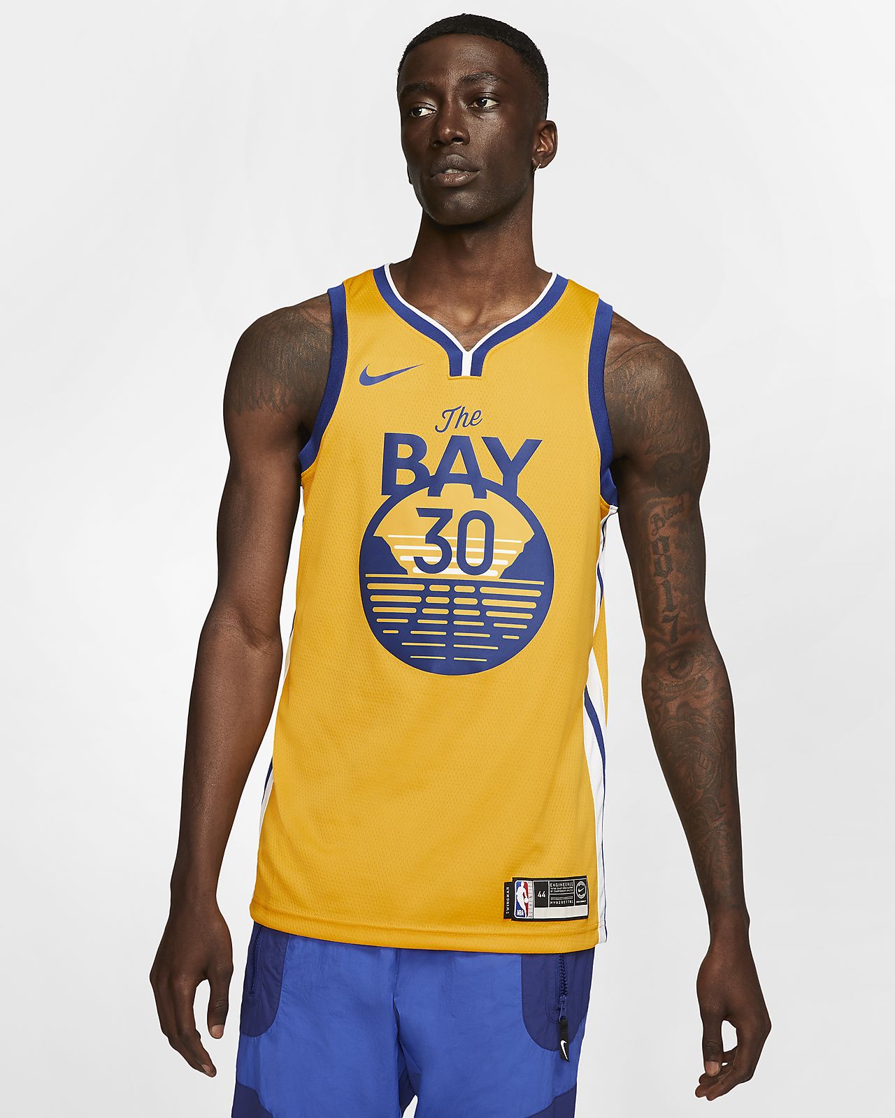 camiseta golden state warriors city edition