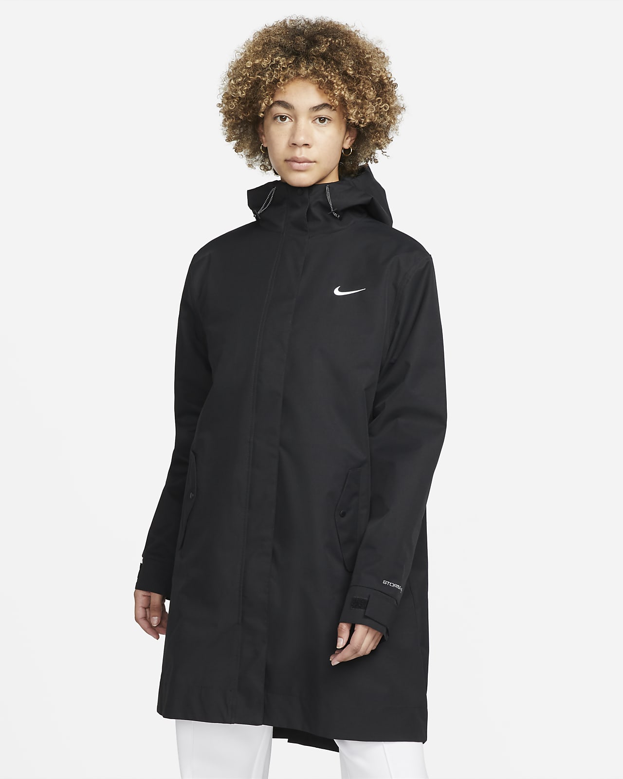 Nike Sportswear Essential Storm-FIT Dokuma Kadın Parka Ceketi