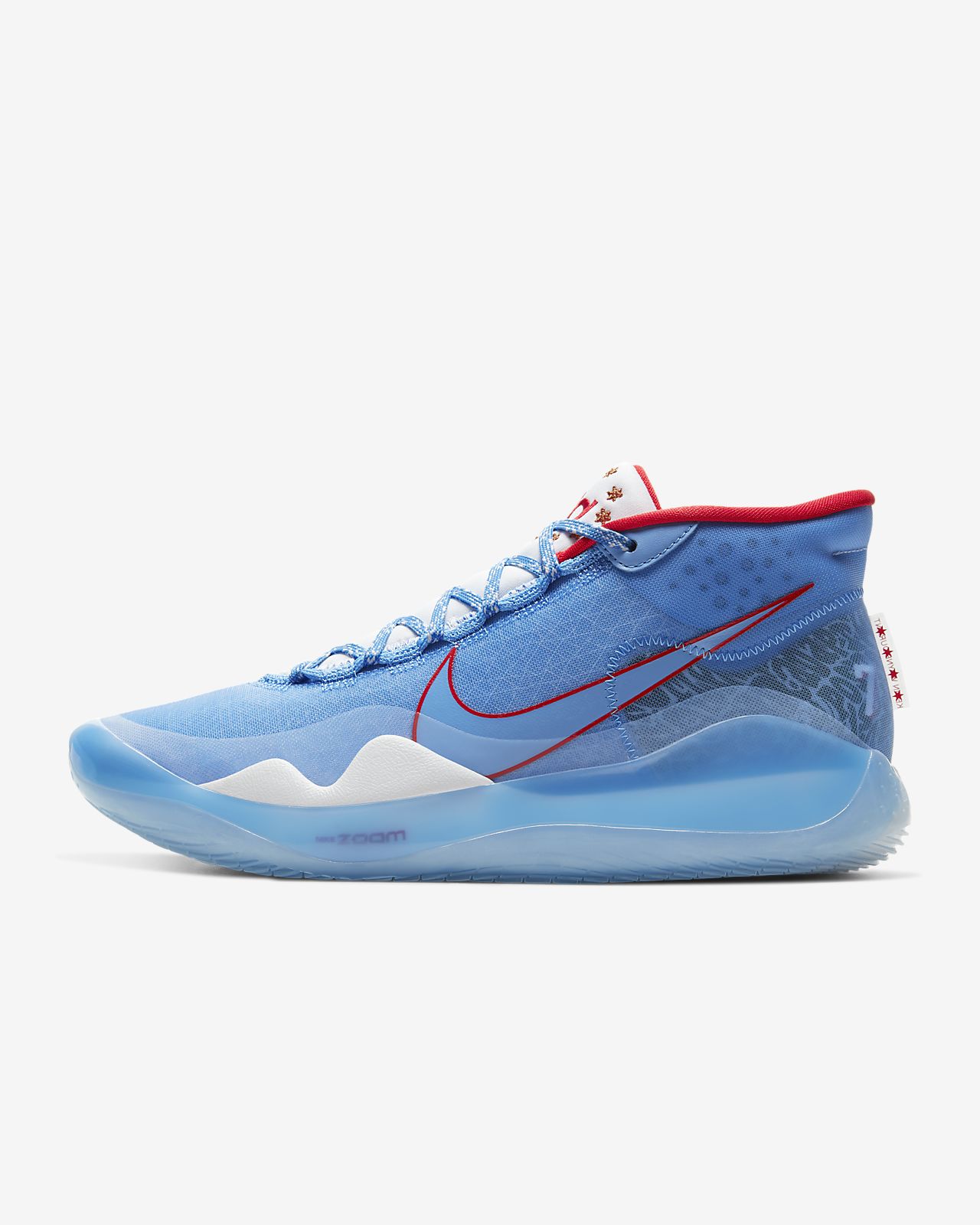 nike zoom kd12 basketball shoes blue