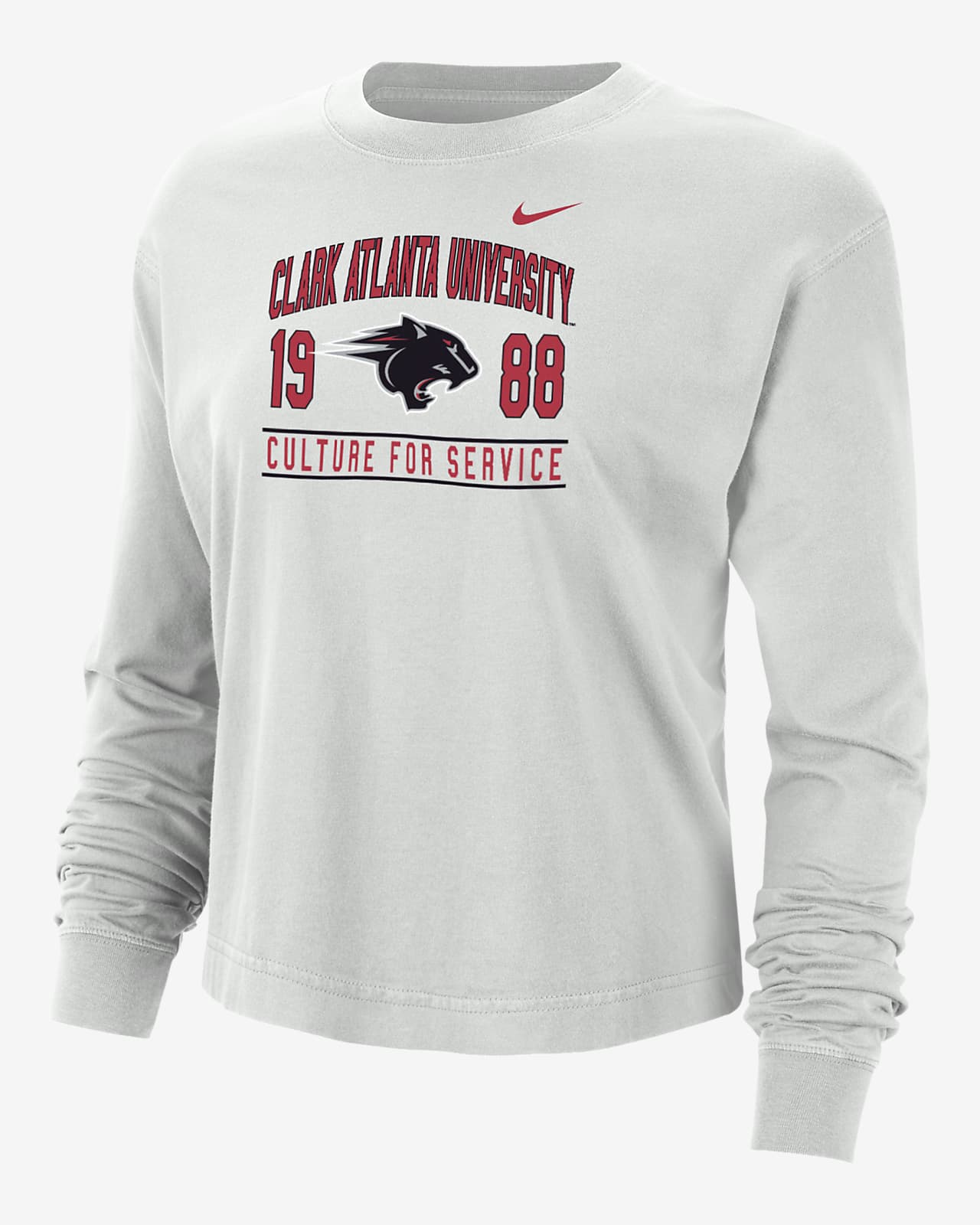 Clark Atlanta Women's Nike College Boxy Long-Sleeve T-Shirt