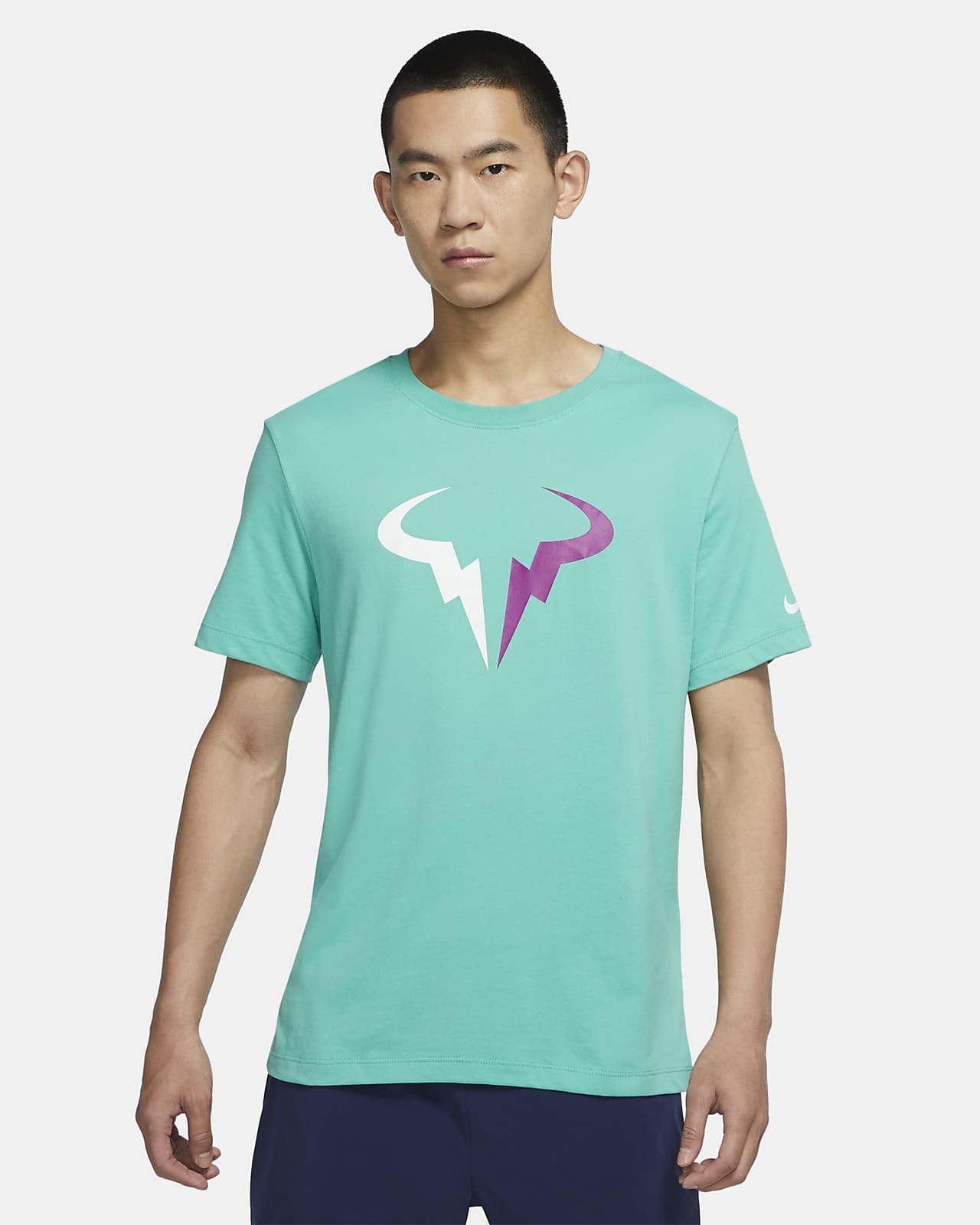 เสื้อยืดเทนนิสผู้ชาย NikeCourt Dri-FIT Rafa