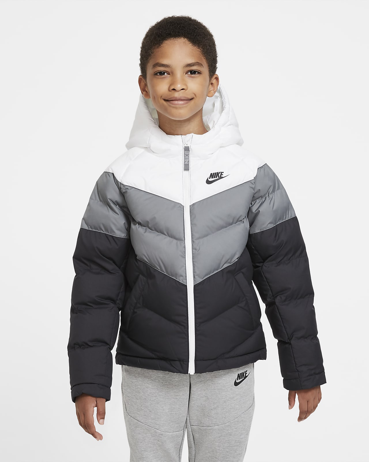 Nike Sportswear Older Kids' Synthetic-Fill Jacket. Nike AU