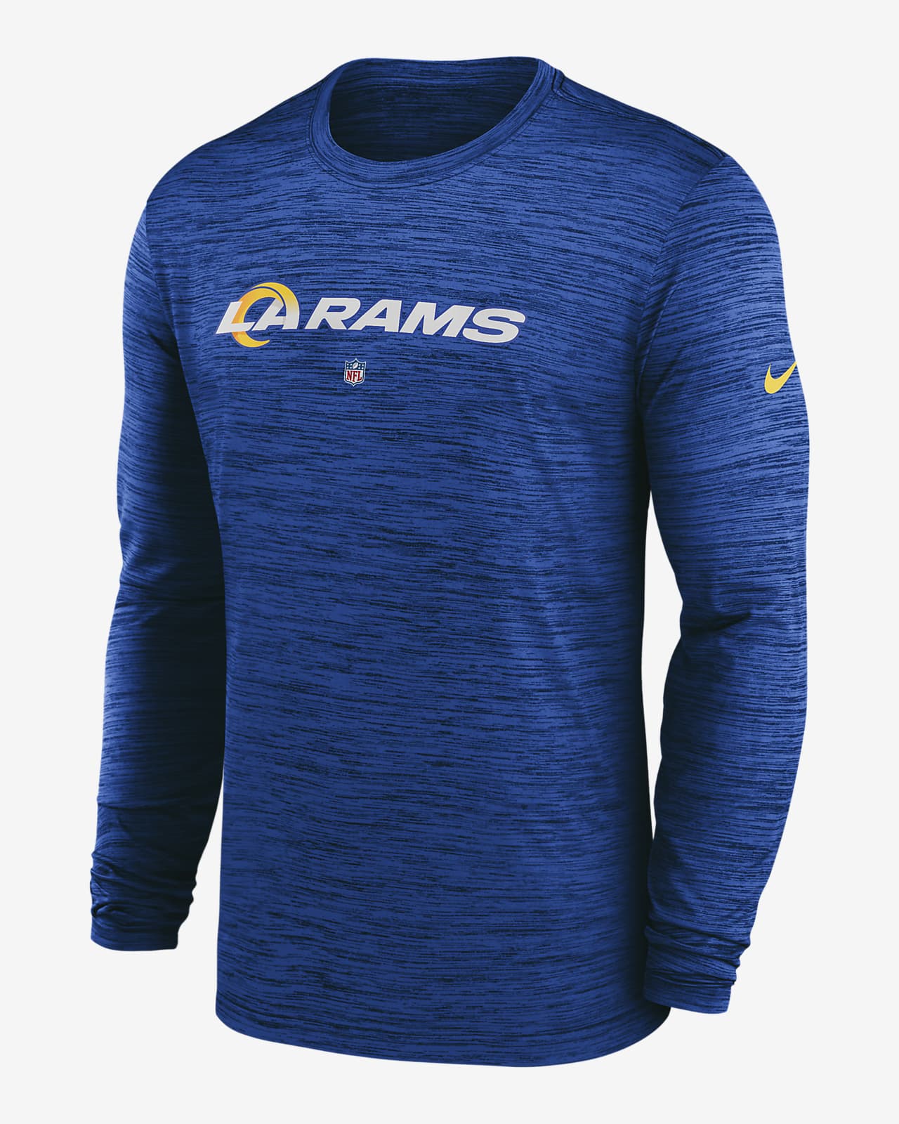 Nike Dri-FIT Sideline Velocity (NFL Los Angeles Rams) Men's Long-Sleeve T-Shirt