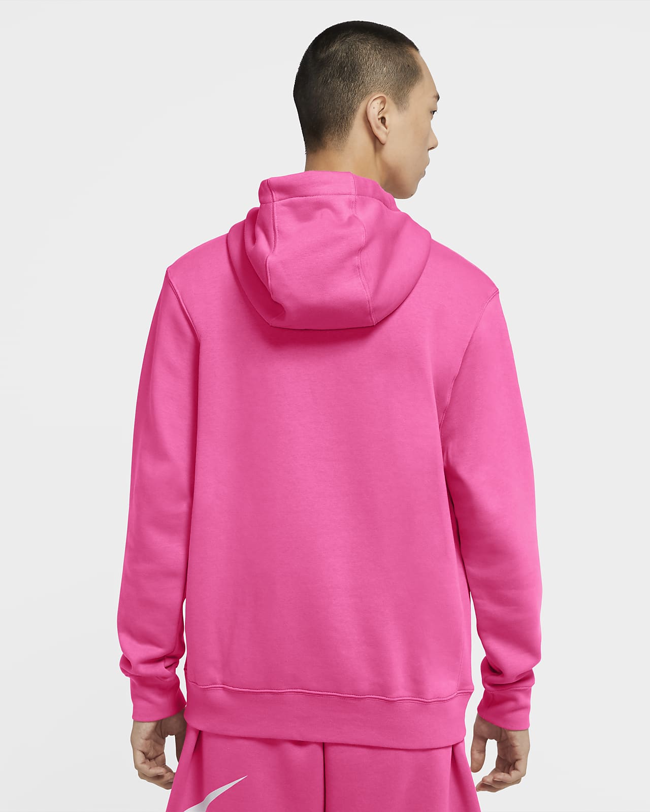 nike sportswear club fleece pink