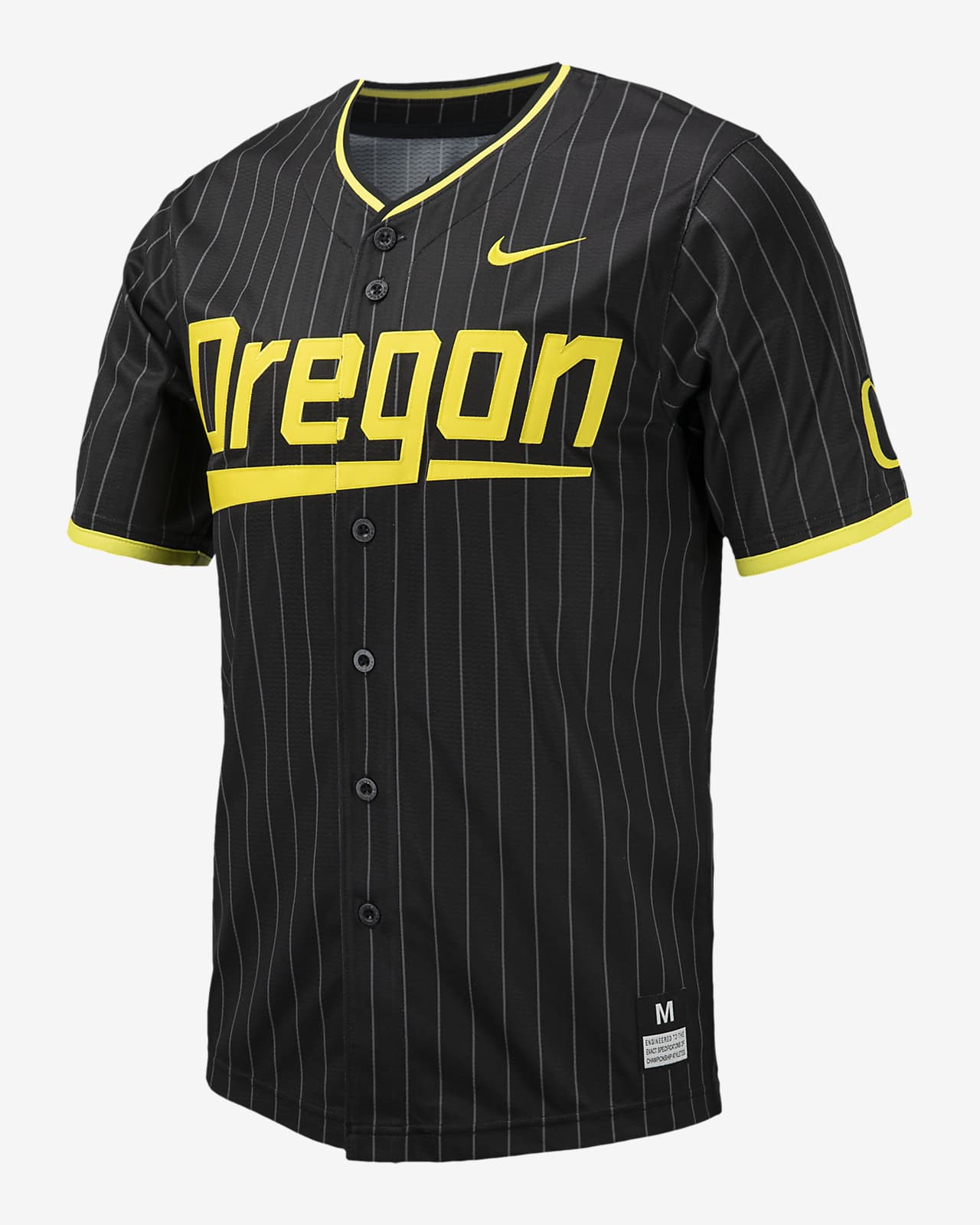 Oregon Men's Nike College Replica Baseball Jersey