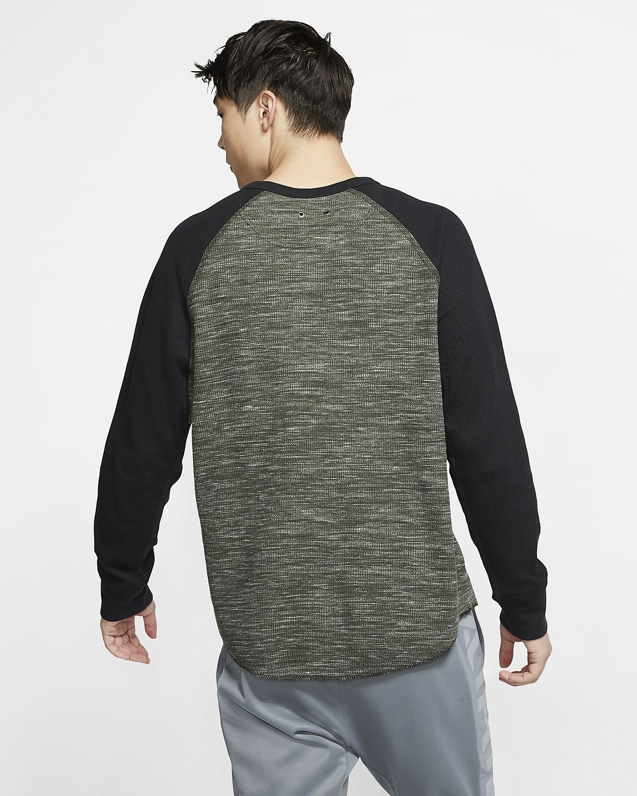 nike knit long sleeve top