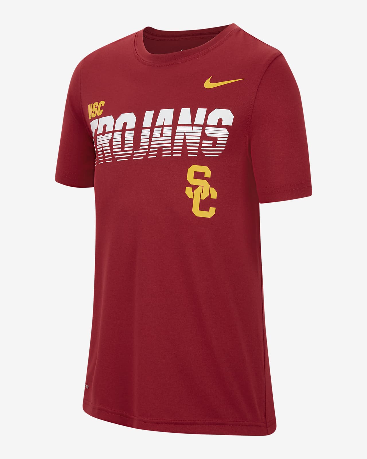 USC Legend Big Kids' (Boys') Nike Football T-Shirt. Nike.com