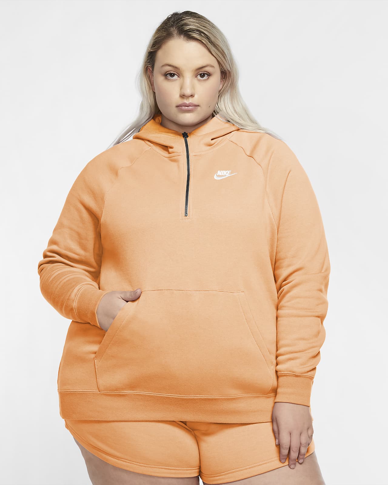 yellow hoodie plus size