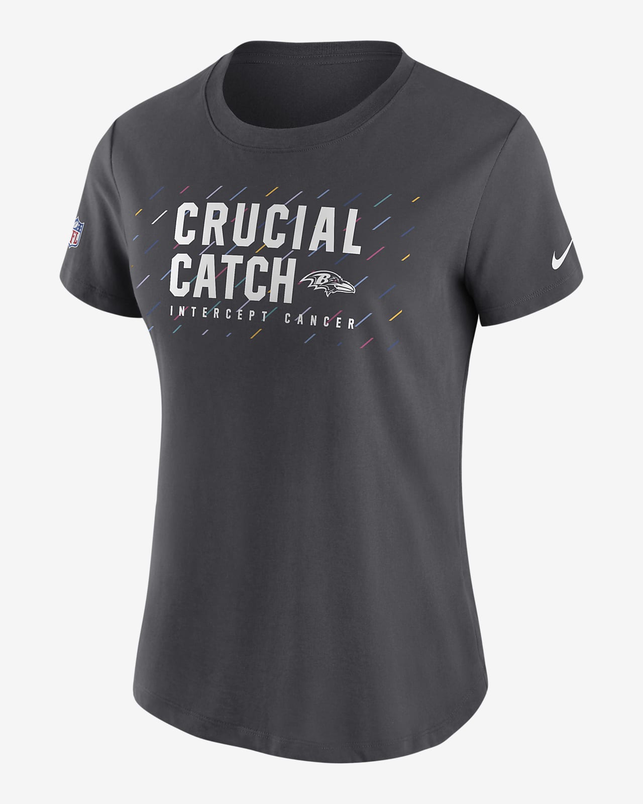 Nike Dri-FIT Crucial Catch (NFL Baltimore Ravens) Women's T-Shirt