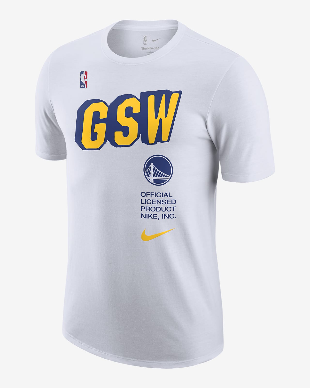 Golden State Warriors Nike NBA-herenshirt