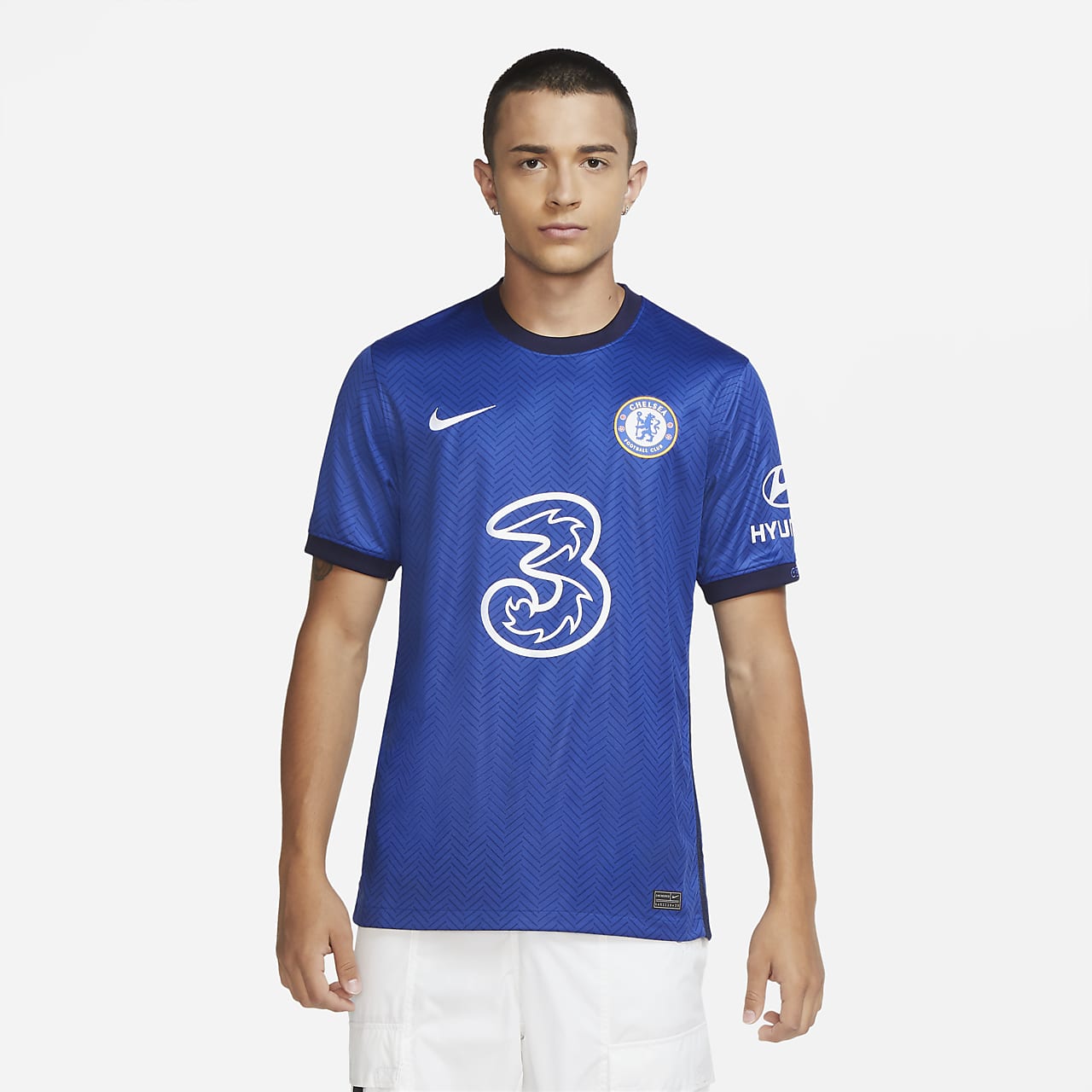 Chelsea F.C. 2020/21 Stadium Home Men's Football Shirt ...