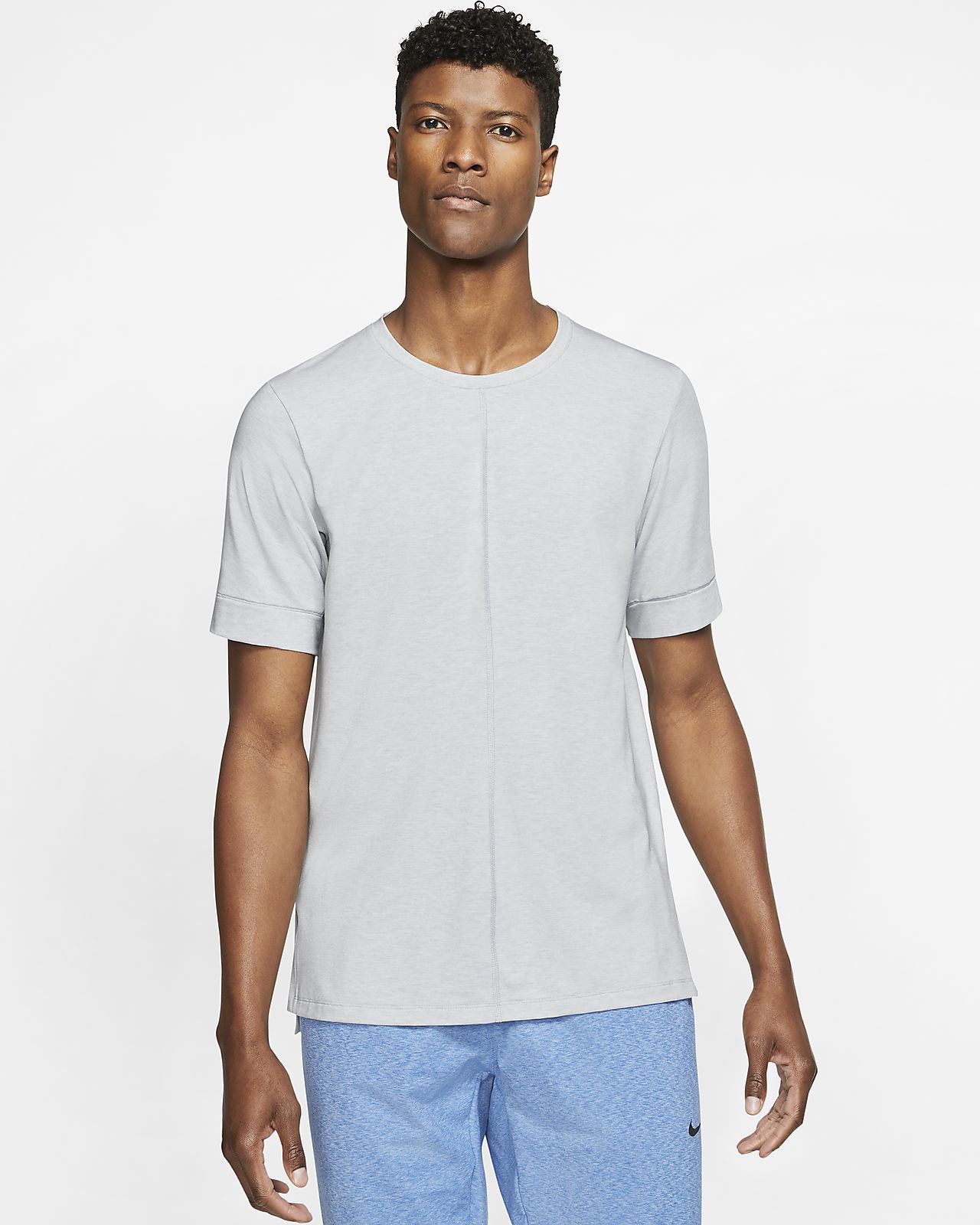 nike mens yoga top