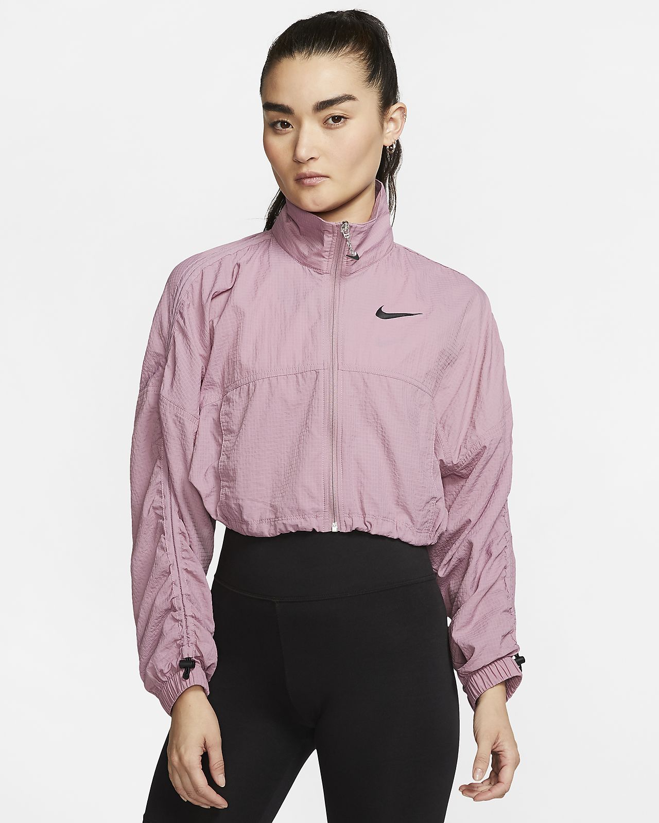 nike crop jacket