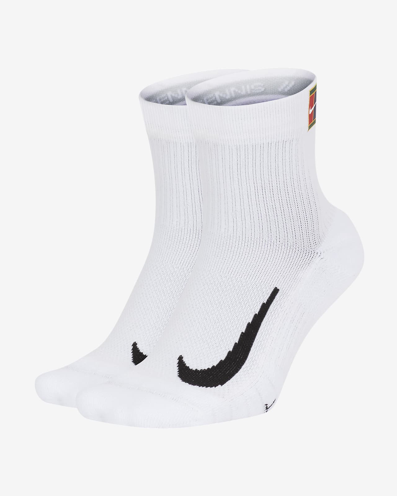 Kotníkové tenisové ponožky NikeCourt Multiplier Max (2 páry)