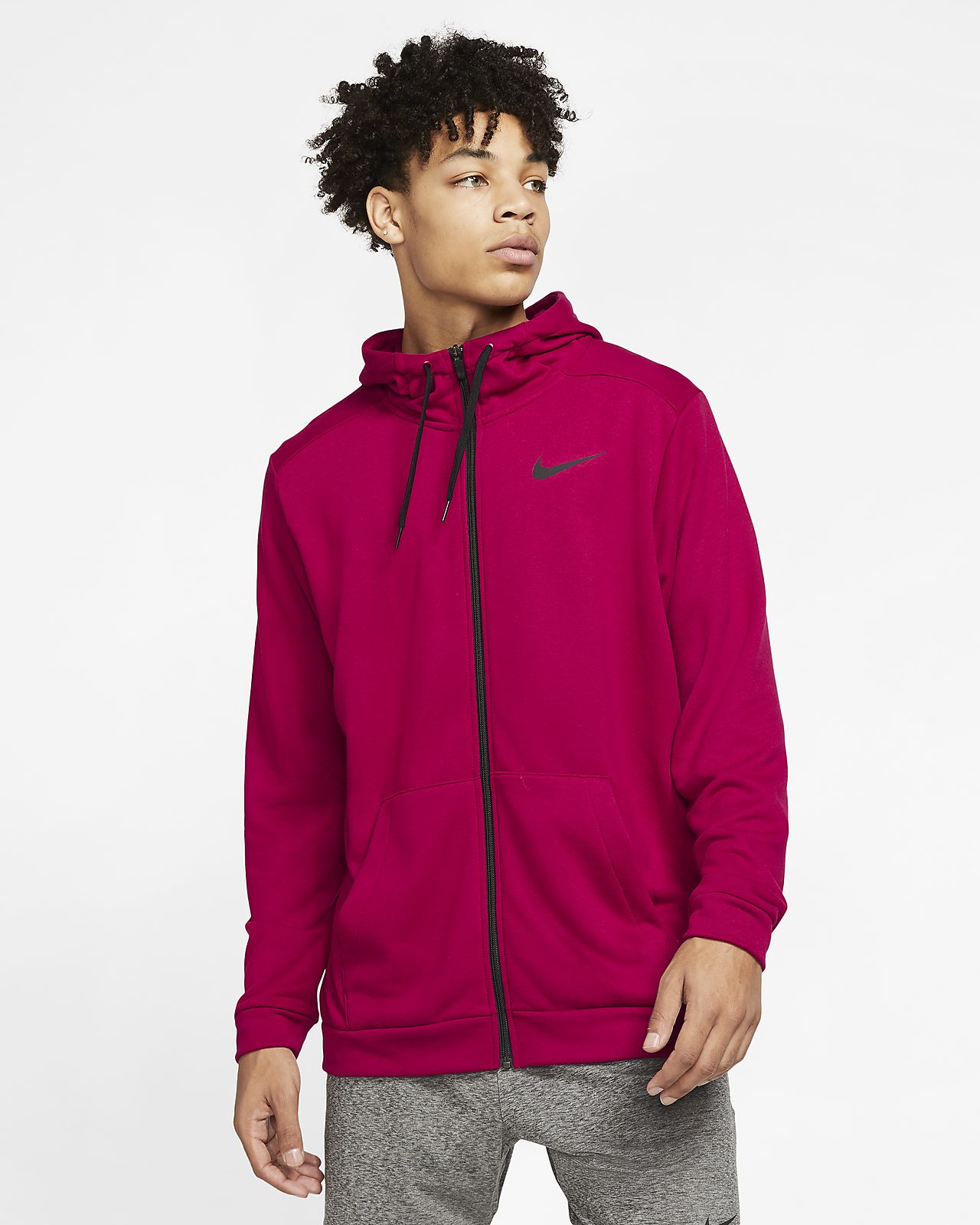 nike men's dri fit hoodie