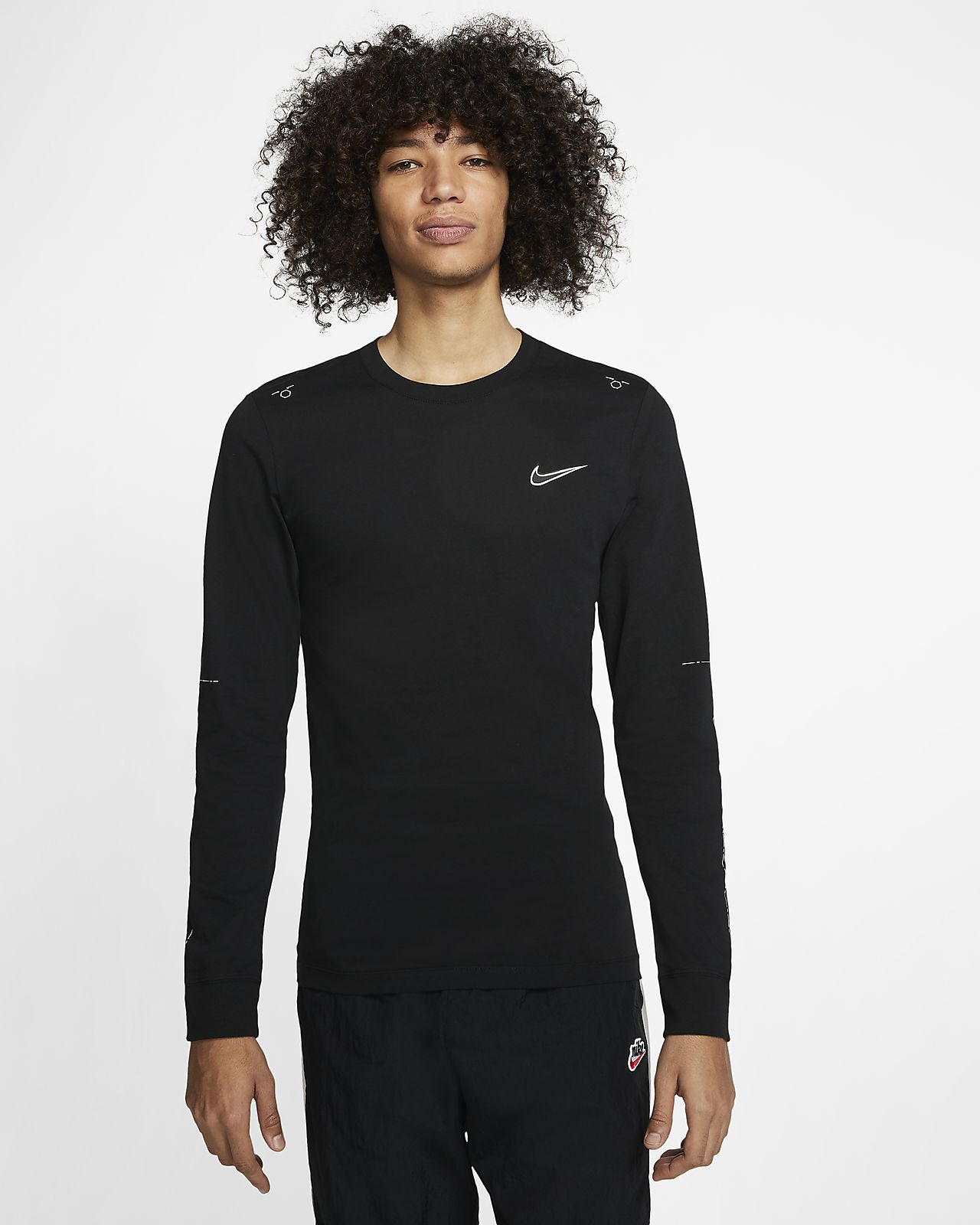 t shirt manches longues nike