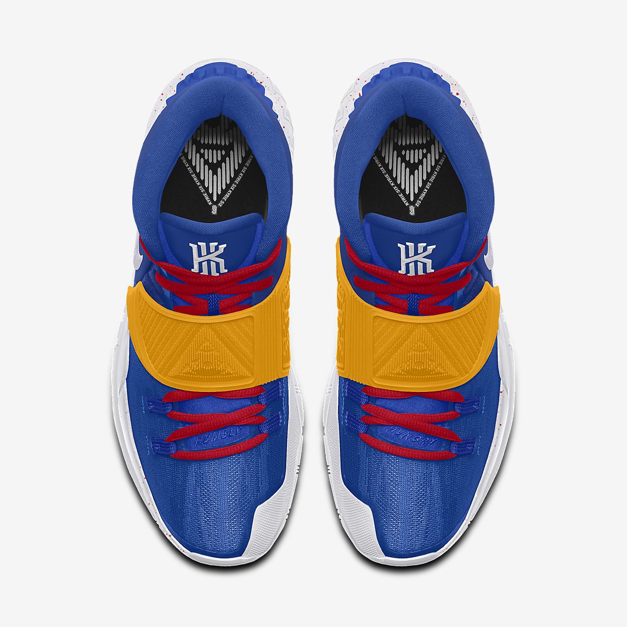White Kyrie Irving Shoes. Nike AU