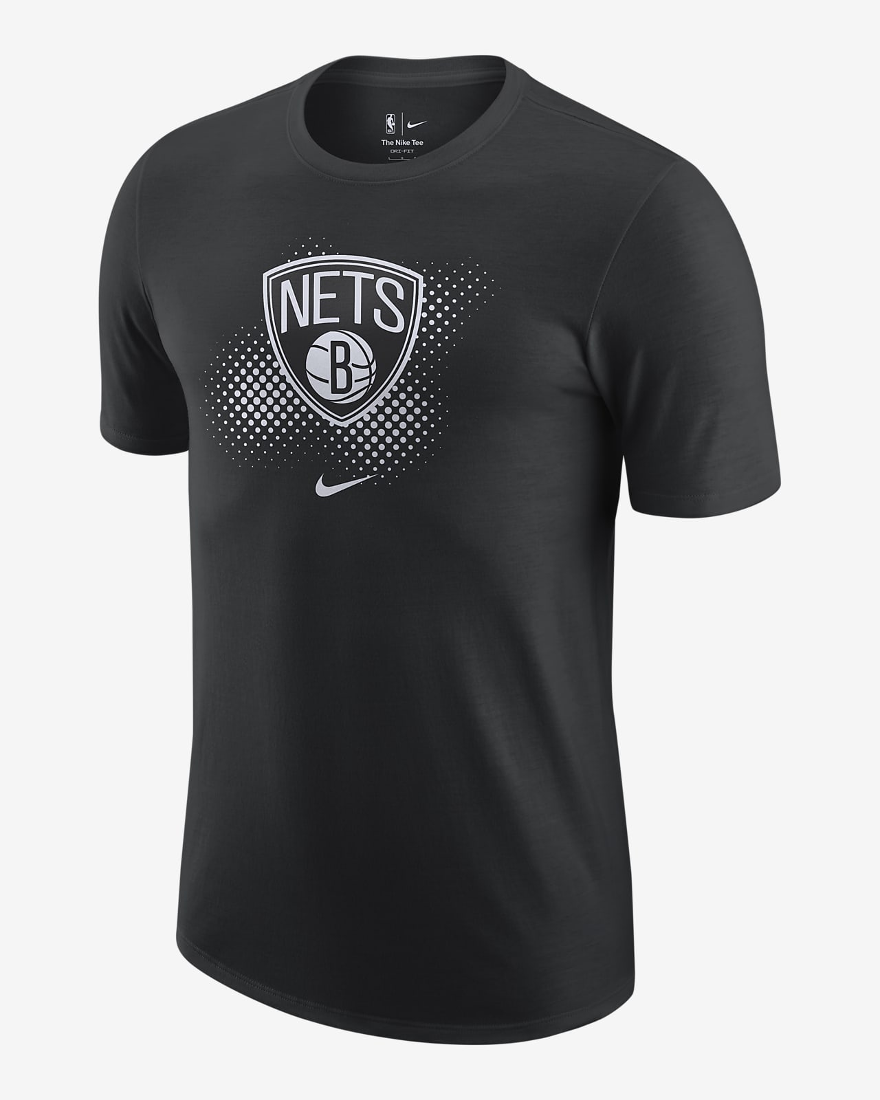 NBA-t-shirt Brooklyn Nets Logo Nike Dri-FIT för män