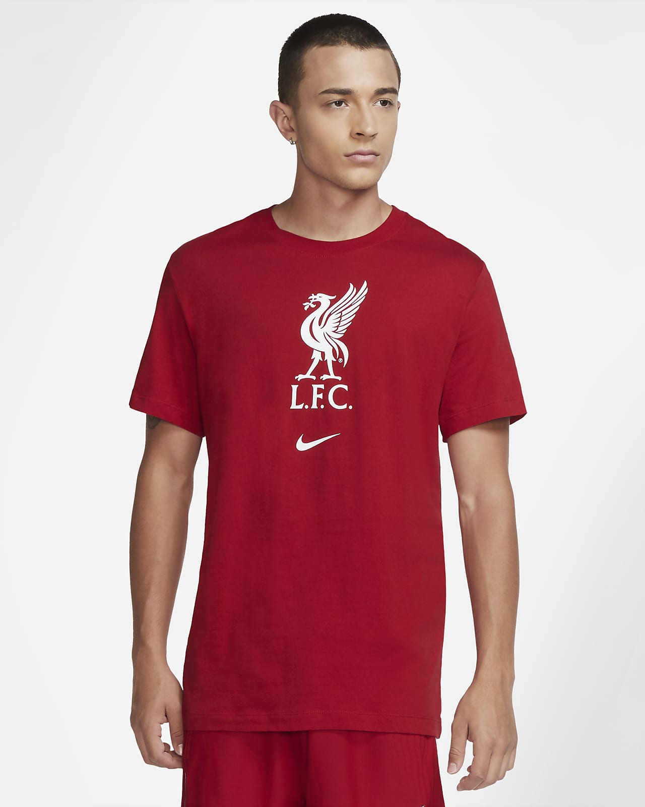 Liverpool FC Men's Soccer T-Shirt. Nike.com