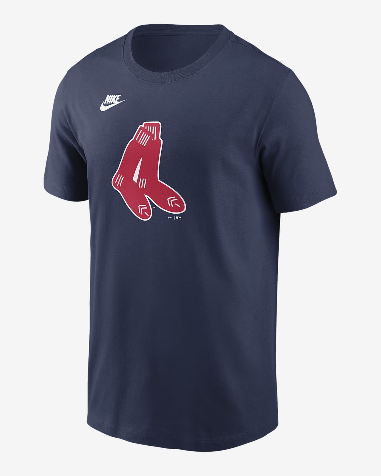 Boston Red Sox Cooperstown Logo Men's Nike MLB T-Shirt