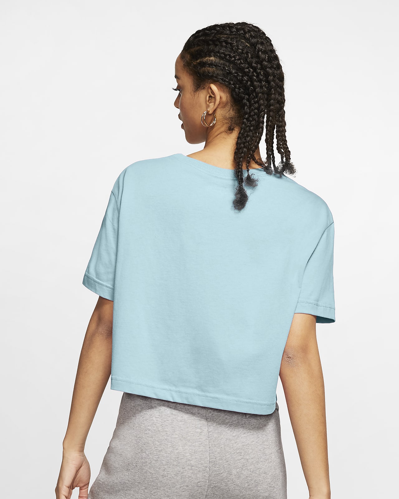 nike crop tee